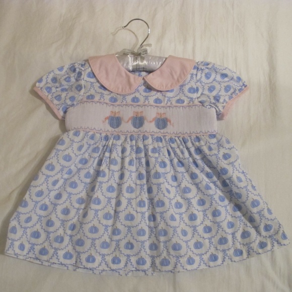 🔴🔴🔴SOLD🔴🔴🔴Shrimp N' Grits holiday Pumpkin Thanksgiving Girls Top Size 5 - Picture 2 of 5